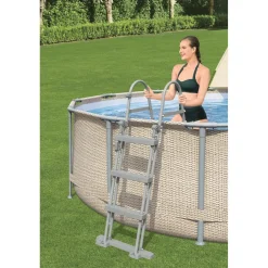 Piscina fuori terra tubolare in pvc/acciaio Bestway Pw Steel Ø 396x107 cm