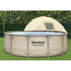Piscina fuori terra tubolare in pvc/acciaio Bestway Pw Steel Ø 396x107 cm