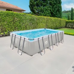 Piscina fuori terra tubolare in pvc/acciaio Avenli 549x305x122 cm