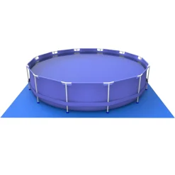 Piscina fuori terra tubolare tonda in pvc/acciaio Jilong 450x122 cm