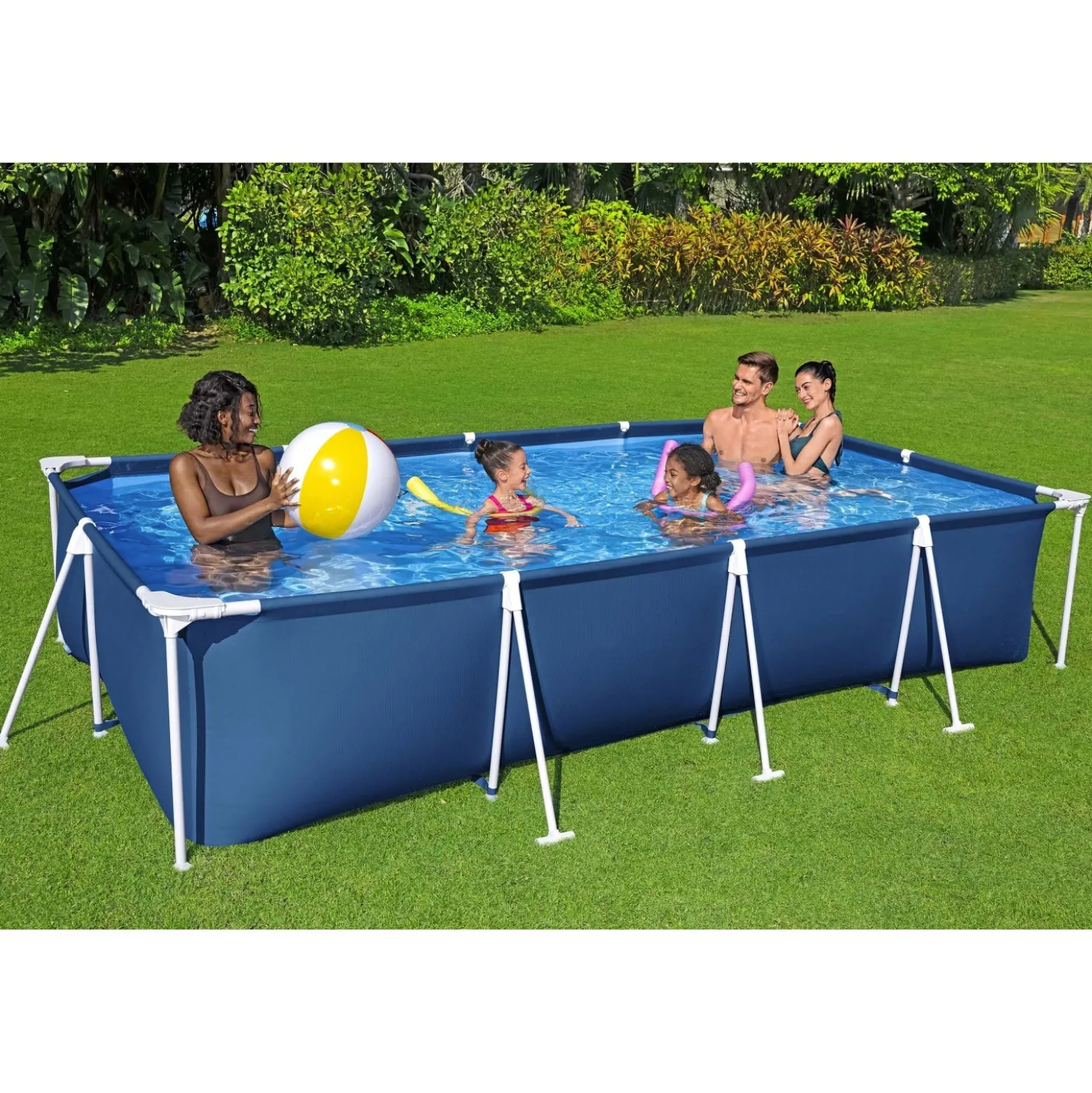 Piscina fuori terra tubolare in pvc/acciaio Bestway SteelPro Frame 400x211x81 cm