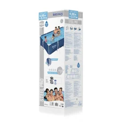 Piscina fuori terra tubolare in pvc/acciaio Bestway SteelPro Frame 400x211x81 cm