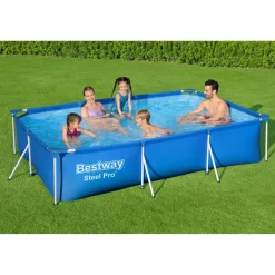 Piscina fuori terra tubolare Bestway Steel Pro Frame 300x201x66 cm