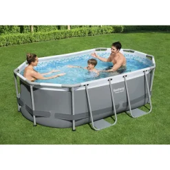 Piscina fuori terra tubolare in pvc/acciaio Bestway Pw Steel Frame 305x200x84 cm