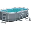 Piscina fuori terra tubolare in pvc/acciaio Bestway Pw SteelFrame 424x250x100 cm