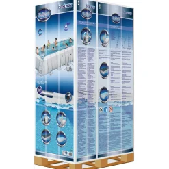 Piscina Power Steel Bestway con filtro a sabbia 732x366x132 cm