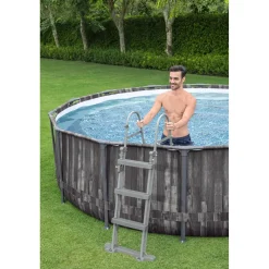 Piscina Steel Pro MAX Bestway Ø 427x107 cm con pompa filtro a cartuccia