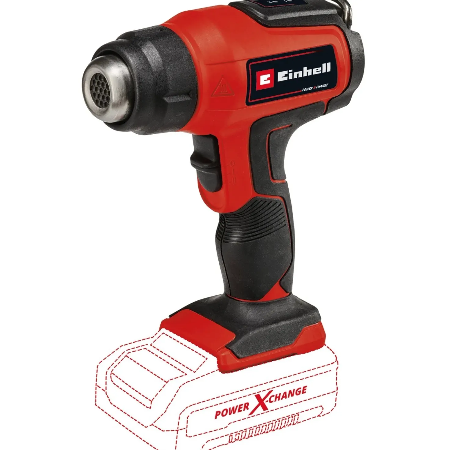 Pistola ad aria calda batteria al litio Einhell 18 V