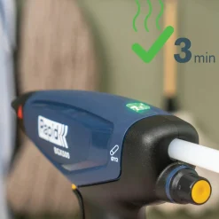 Pistola incollatrice a caldo a batteria Rapid BGX500 18 V con batteria