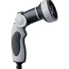 Pistola irrigazione G.F. Multifunzione "8 JET EASY PLUS" - Grigio