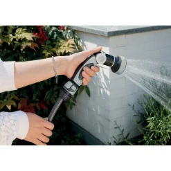 Pistola irrigazione G.F. Multifunzione "8 JET EASY PLUS" - Grigio