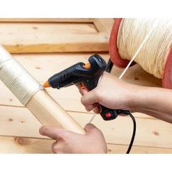 Pistola per colla a caldo 30 W con 5 stick di colla