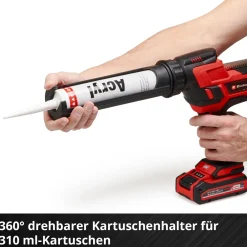 Pistola per silicone a batteria Einhell Power X-Change TE-SG 18/10 Li Solo