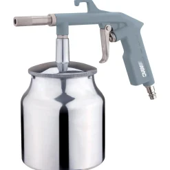 Pistola pneumatica sabbiatrice con serbatoio da 1 l