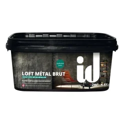 Pittura cemento materico metallizzato 4 kg