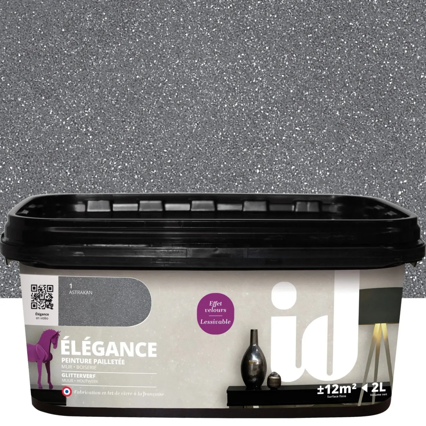 Pittura decorativa effetto paillette Astrakan 2L