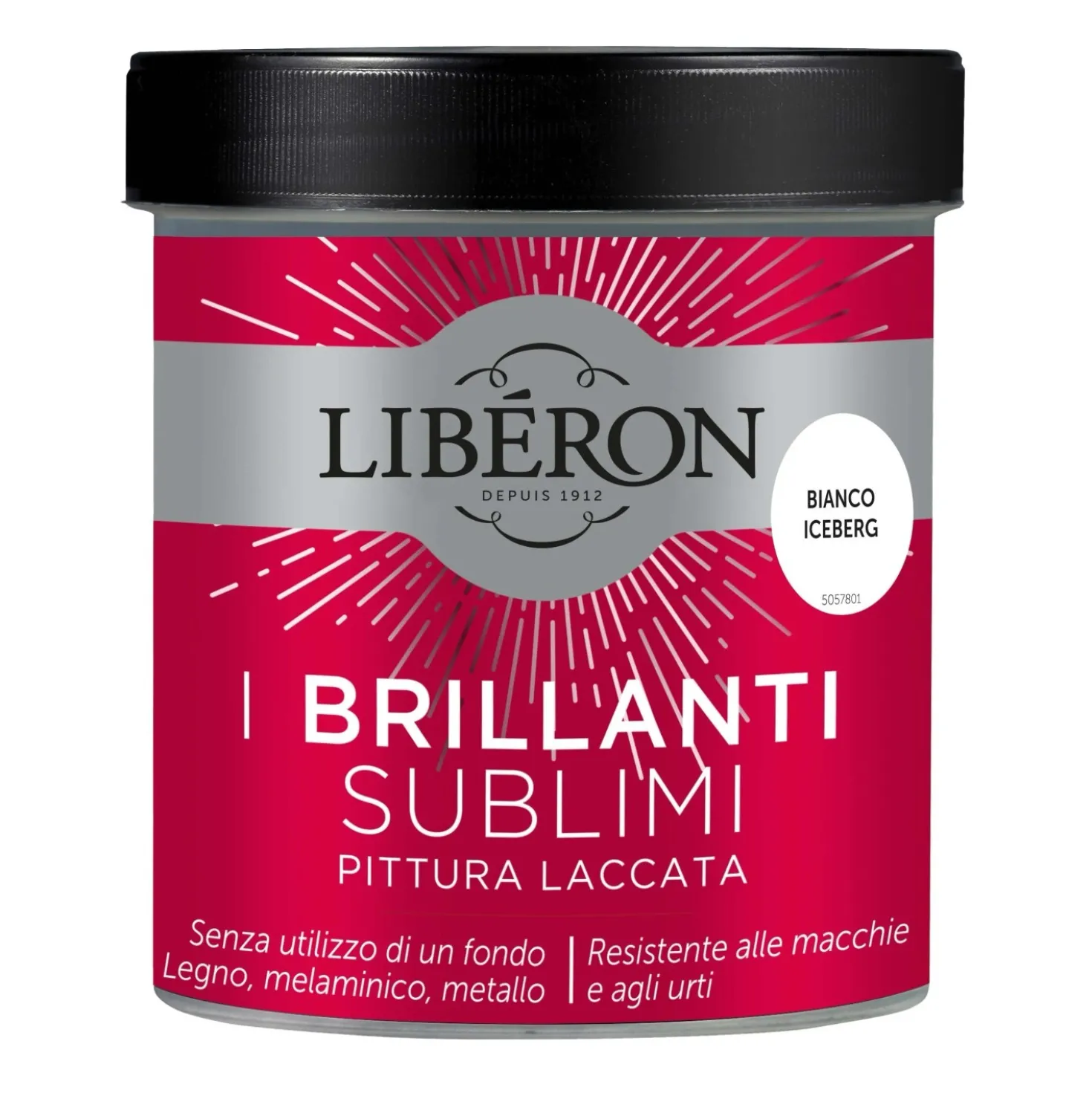 Pittura Laccata I Brillanti Sublimi Bianco-iceberg 0,5 l