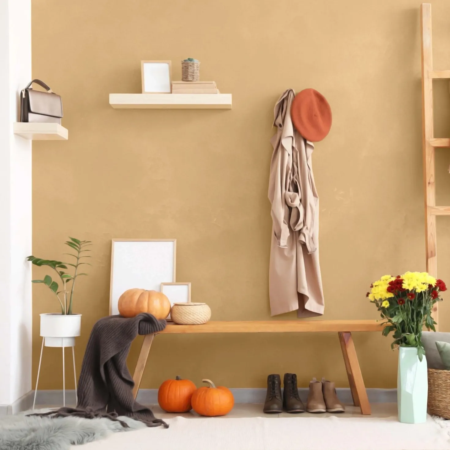 Pittura madreperlata e chick Nocciola 2 l