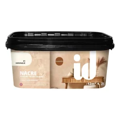Pittura madreperlata e chick Avorio chiaro 2 l