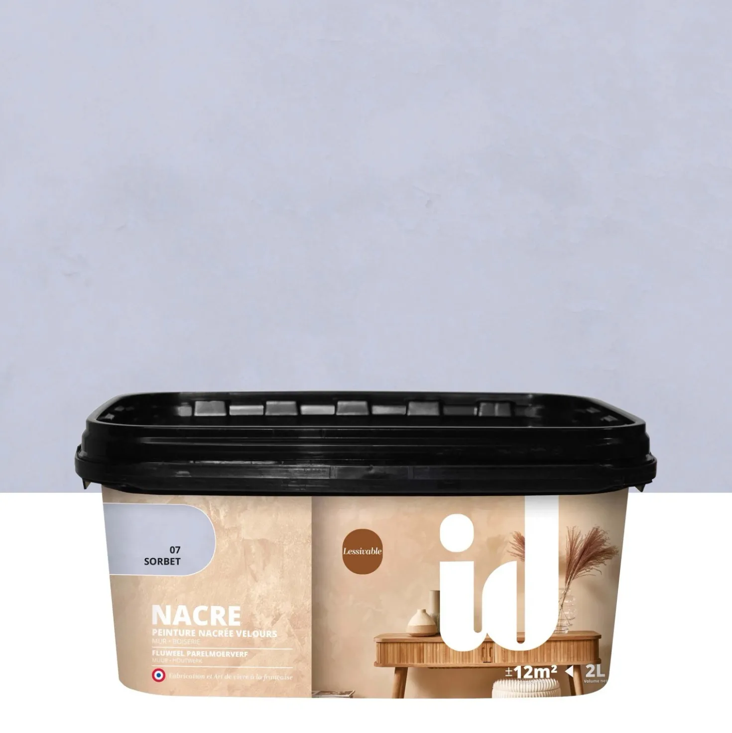 Pittura madreperlata e chick Viola chiaro 2 l