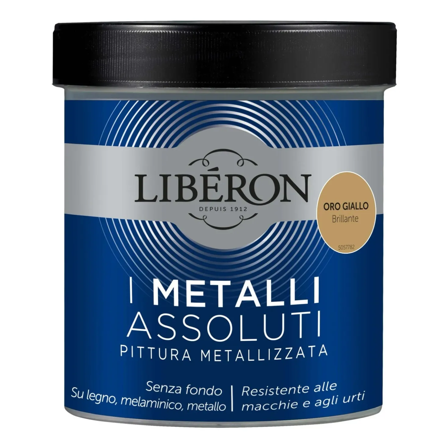 Pittura Metallizzata I Metalli Assoluti Oro-giallo brillante 0,5 l