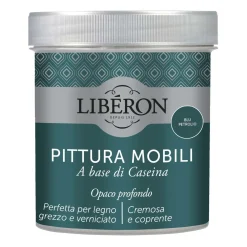 Pittura Mobili a base di Caseina Blu petrolio 0,5 l