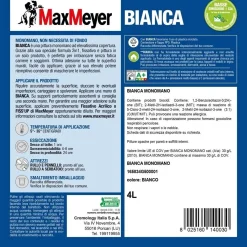 Pittura monomano Bianca bmb bianco 4 l
