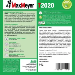 Pittura murale traspirante igienizzante T2020 bmb bianco 14 l