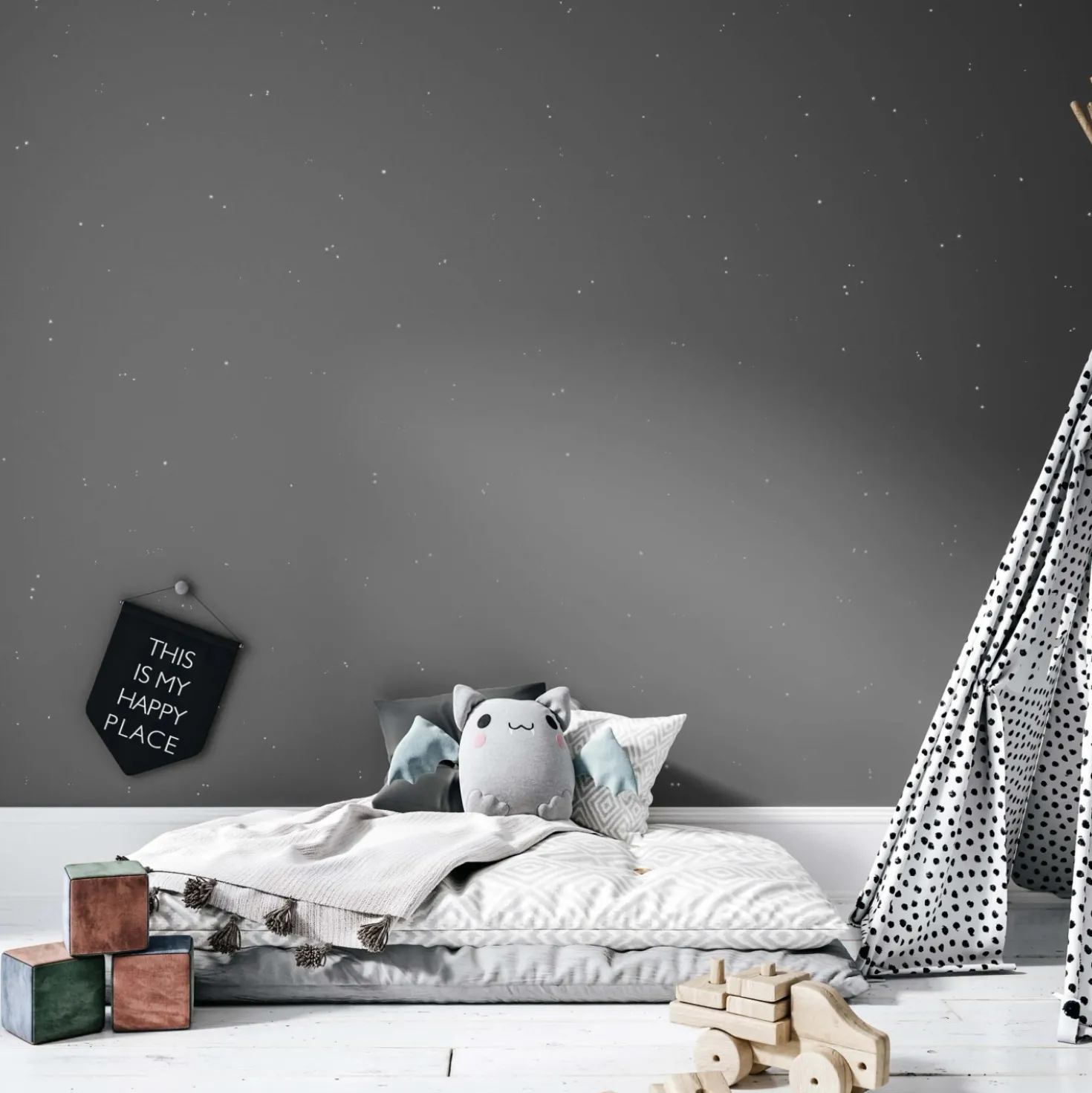 Pittura paiettata-glitterata Grigio scuro 2 l