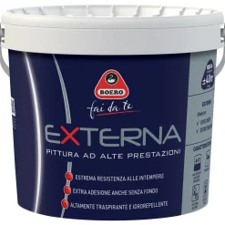 Pittura per rivestimento esterno Externa bianco 4 l Boero
