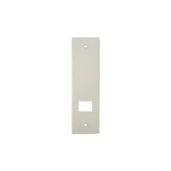 Placca alluminio verniciato interasse bianco fori 185 mm