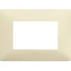 Placca BTicino Matix 3 moduli 84x120 mm avorio