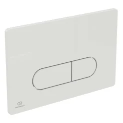 Placca di comando per cassette Ideal Standard Prosys in ABS bianco