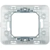 Placca di supporto per scatole incasso tonde TT 2P Bticino Matix