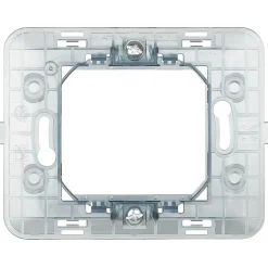 Placca di supporto per scatole incasso tonde TT 2P Bticino Matix