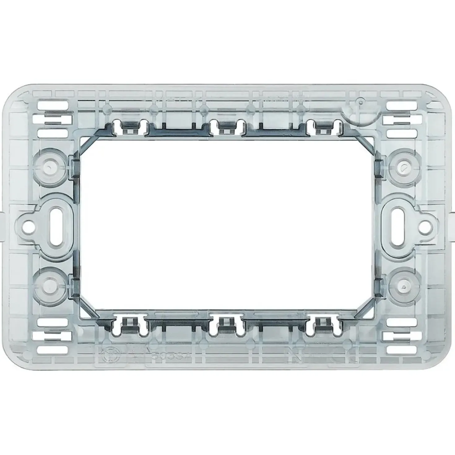 Placca di supporto per scatola incasso 503E BTicino Matix 3 moduli