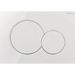 Placca Geberit Sigma 01 bianca