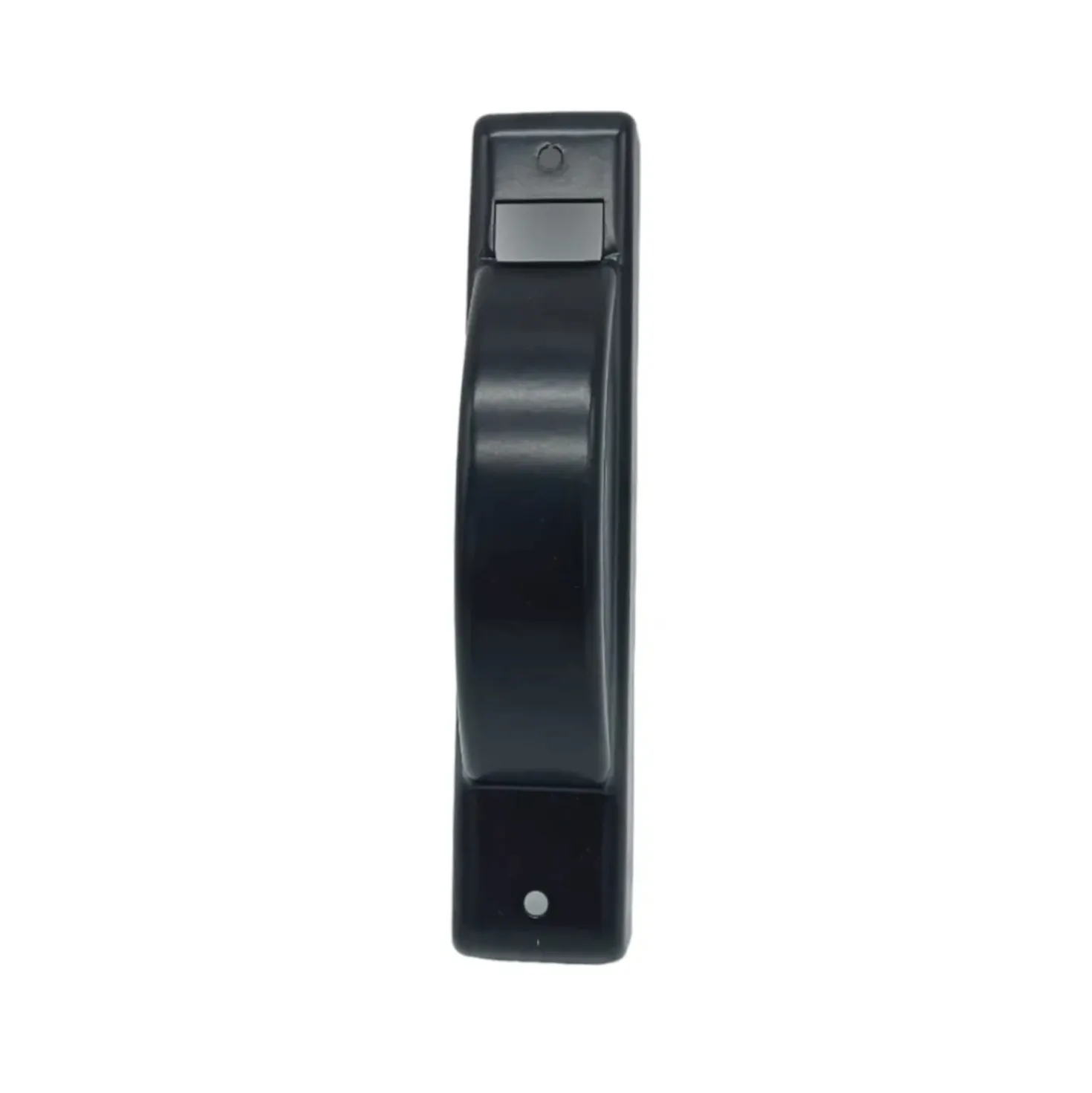 Placca tapparella semincasso in acciaio inox 8 m nera