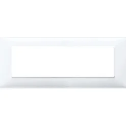 Placca Vimar Plana 7 moduli bianco