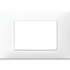 Placca Vimar Plana 3 moduli bianco