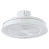Plafoniera LED con ventilatore Sayulita 3280 lm CCT RGB Ø 46 cm bianco