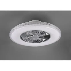 Plafoniera LED con ventilatore Harstad Ø 60 cm
