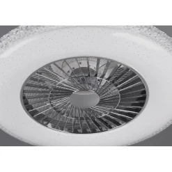 Plafoniera LED con ventilatore Harstad Ø 60 cm