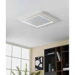 Plafoniera LED Eglo Smart Home Padrogiano-Z 35,5 W 4800 lm 2765 K 59,5x59,5 cm