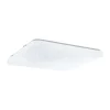 Plafoniera LED Frania 3900 lm bianco neutro 43x43x7 cm