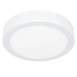Plafoniera LED Fueva 6 1000 lm CCT Ø 16,5 x 20 cm bianco