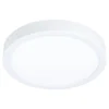 Plafoniera LED Fueva 6 1550 lm CCT Ø 21 x 20 cm bianco