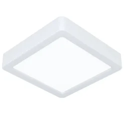 Plafoniera LED Fueva 6 1100 lm CCT 15x15x20 cm bianco