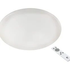 Plafoniera LED Giron 6400 lm bianco caldo Ø 76 x 8,5 cm bianco