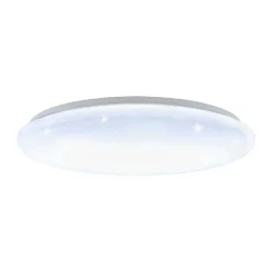 Plafoniera LED Giron-S- 4300 lm bianco caldo Ø 57 x 7,5 cm bianco